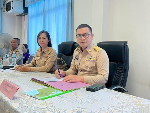 ประชุมสภาเทศบาลตำบลทุ่งแสงทอง ครั้งแรก ประจำปี 2568