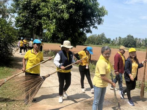 จิตอาสาหมู่ที่ 3 หมู่ที่ 4