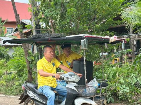 พัฒนาจิตอาสาทำความสะอาด หมู่ที่ 1,2,5,7