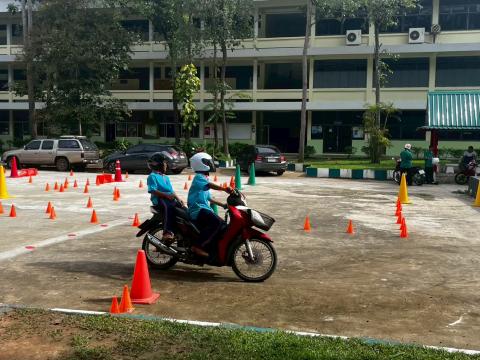 อบรมขับขี่ปลอดภัย