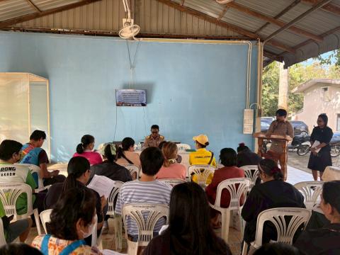 กิจกรรมอบรมผู้สัมผัสอาหาร วันที่ 22 ธันวาคม 2568