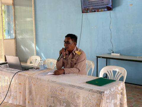 กิจกรรมอบรมผู้สัมผัสอาหาร วันที่ 22 ธันวาคม 2568