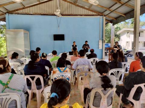 กิจกรรมอบรมผู้สัมผัสอาหาร วันที่ 22 ธันวาคม 2568