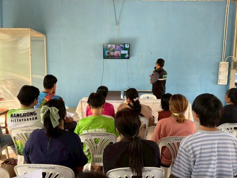 กิจกรรมอบรมผู้สัมผัสอาหาร วันที่ 22 ธันวาคม 2568