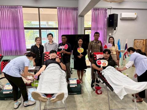 บริจาคโลหิต วันที่ 25 ธันวาคม 2568