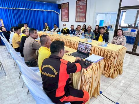 ประชุมสัญจรหัวหน้าส่วนราชการตำบลทุ่งแสงทอง